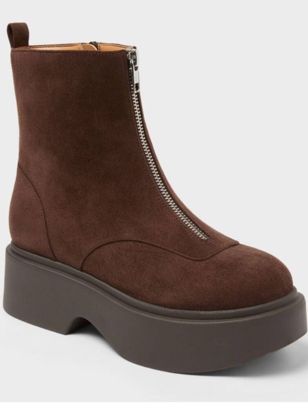 Dark Brown Boots with Memory Foam Insole – Wild Fable